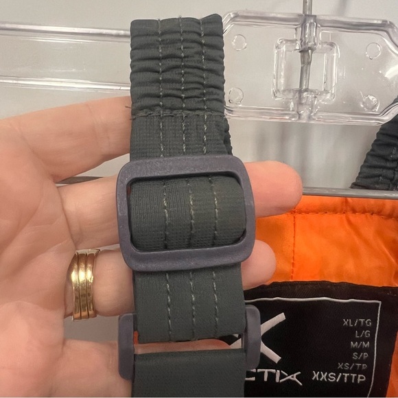 ARCTIX Snow Pants Kids UNISEX grey w/reinforced knees/ankles size XXS - Picture 8 of 13